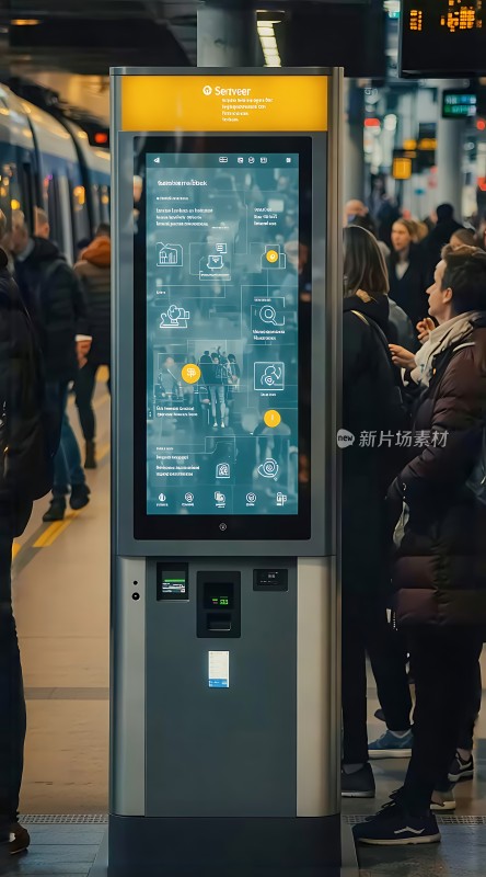 智能自助服务终端便捷出行新选择