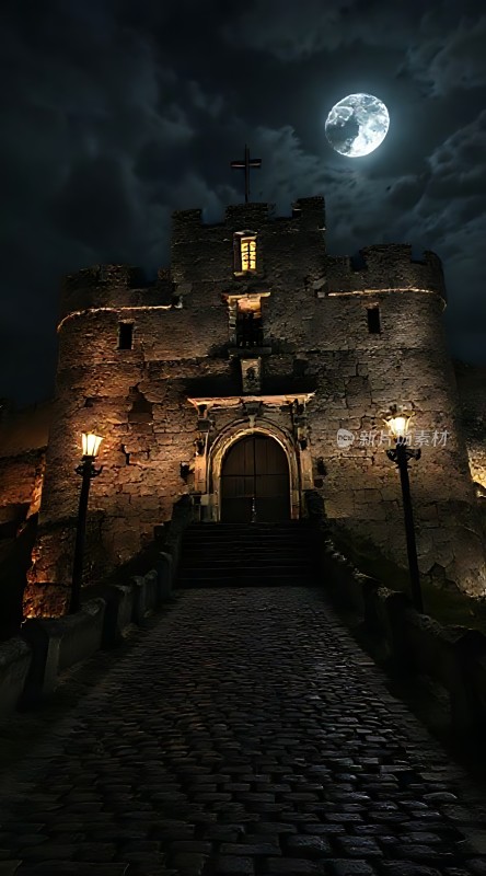 月下古堡