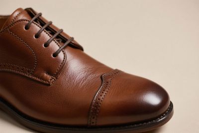 棕色男士皮鞋特写 棕色男士皮鞋特写