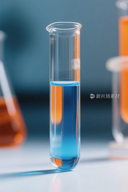 实验室试管液体验证