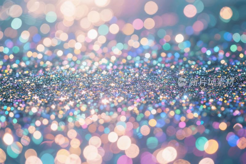 彩色光斑闪烁背景