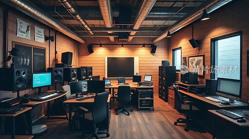 专业录音棚设备齐全环境舒适