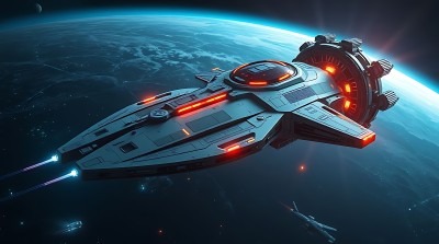 星际飞船遨游宇宙 星际飞船遨游宇宙