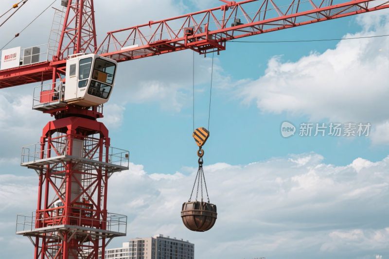 塔吊施工场景