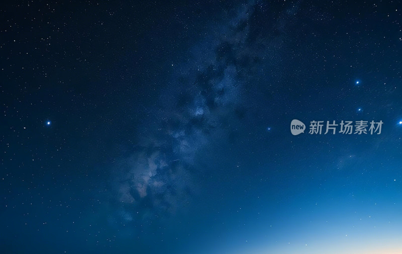 夜晚天空星星