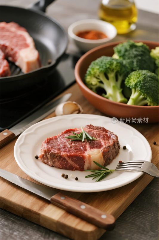 美食烹饪场景展示