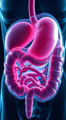 人体消化系统解剖图 人体消化系统解剖图