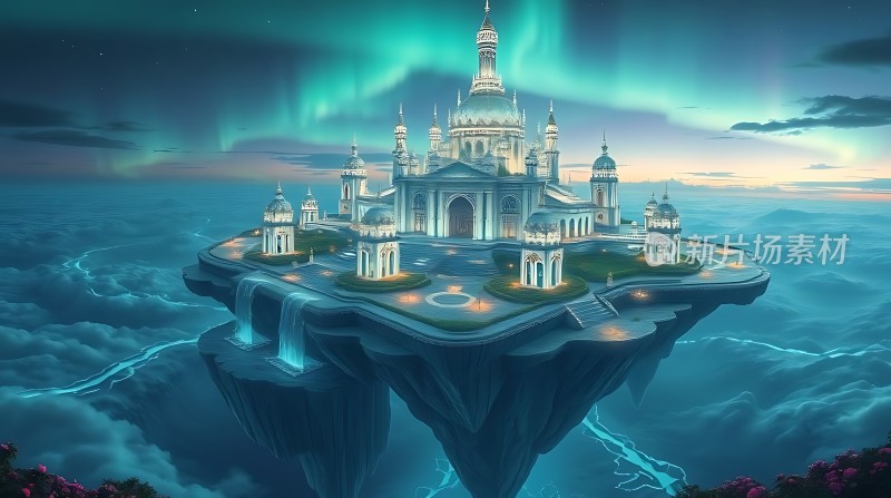 天空之城梦幻宫殿