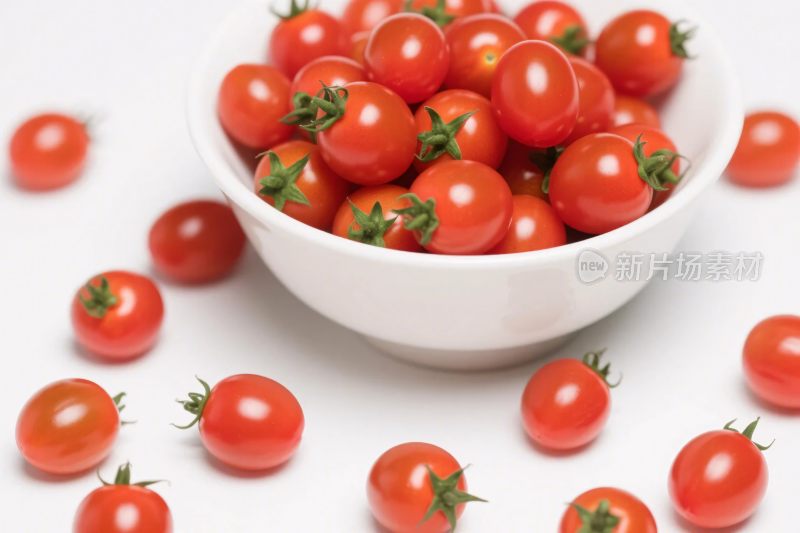 樱桃番茄静物图