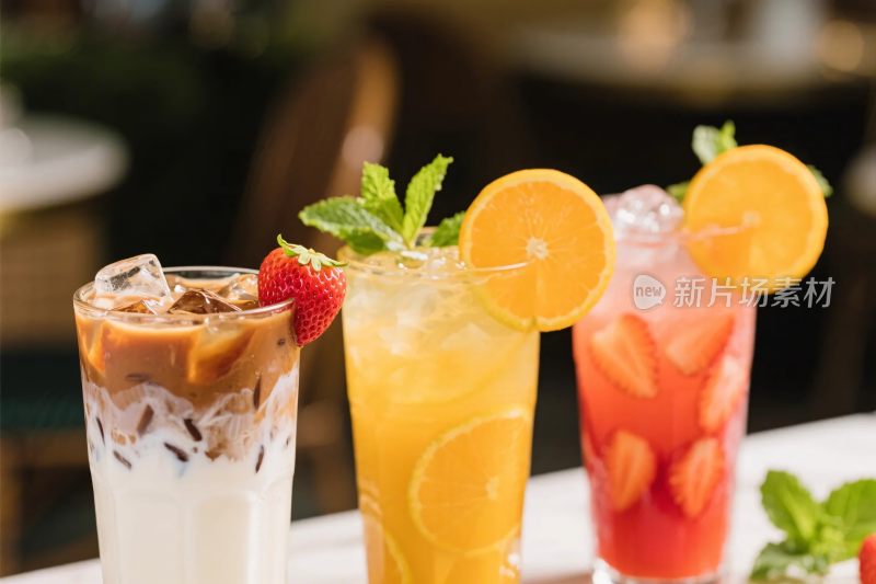 创意饮品展示图