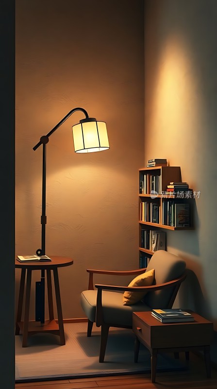 温馨角落阅读时光