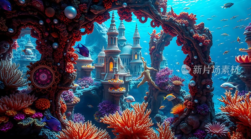 海底宫殿奇幻世界