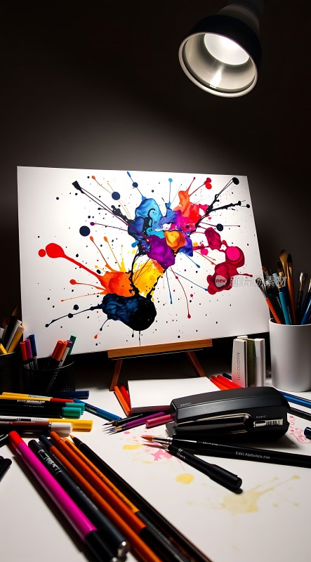 艺术创作灵感迸发