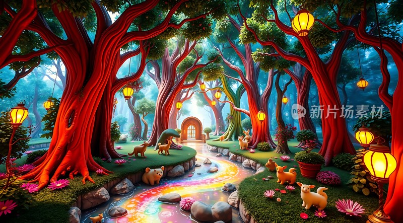 奇幻森林秘境之旅