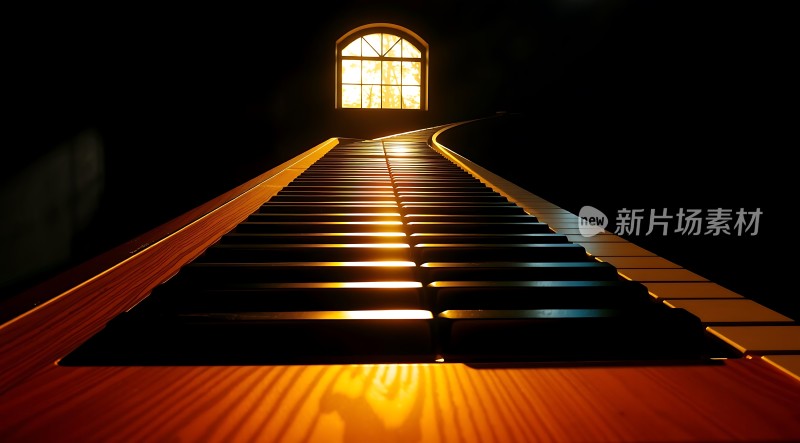 钢琴键上的光明之路