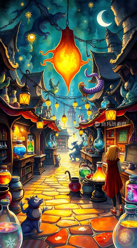 魔法集市奇遇记