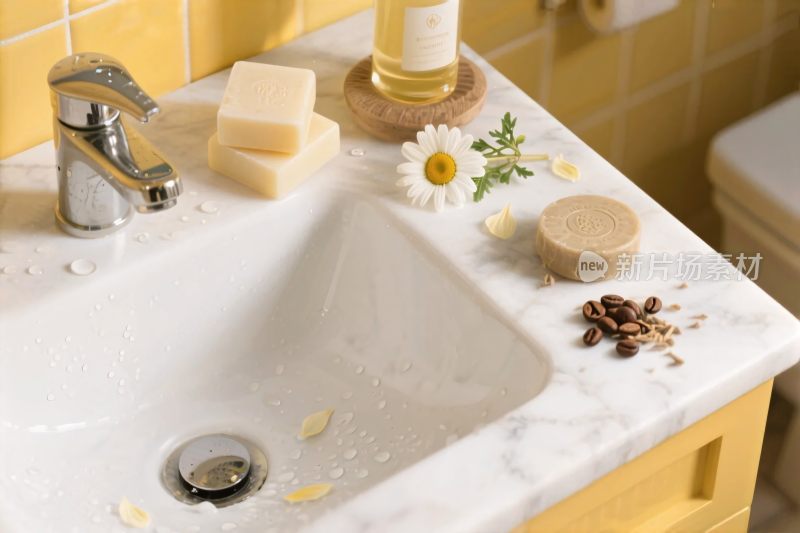 浴室洗手台场景