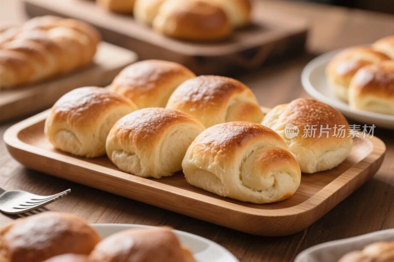 烘焙面包美食展示