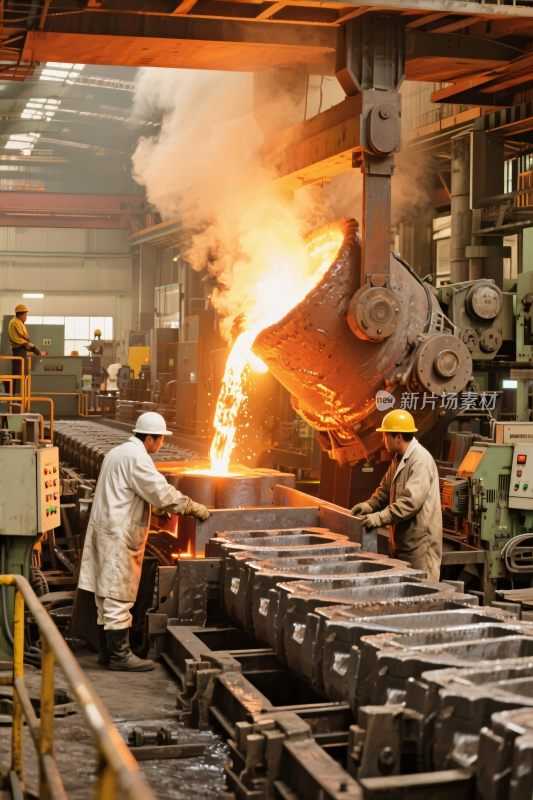 工业炼铁生产场景