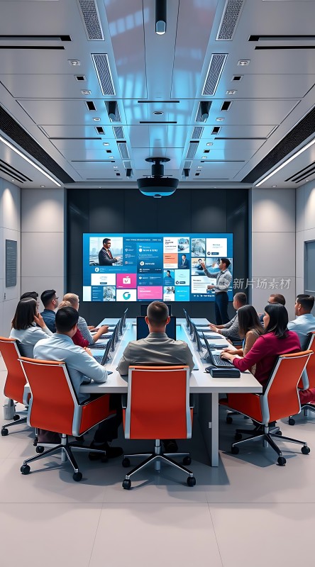 商务会议现场展示