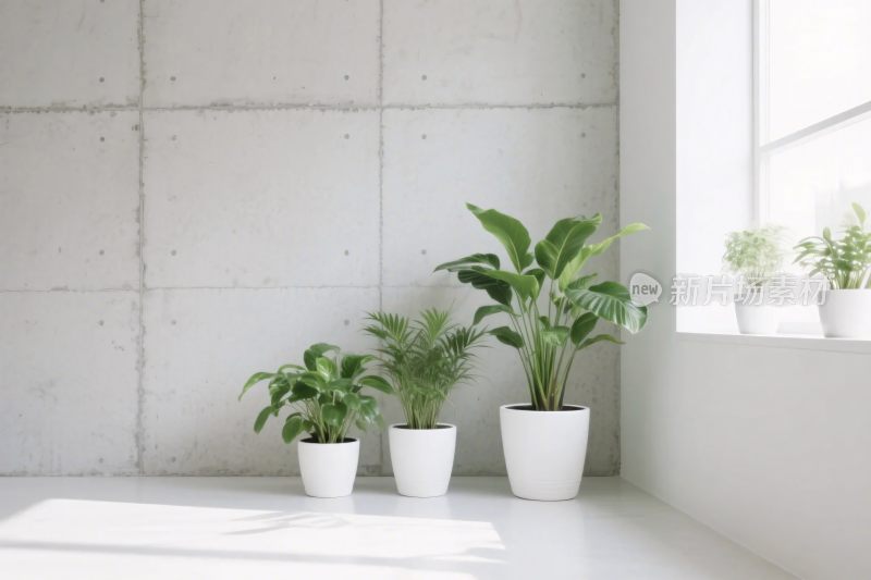 简约室内绿植空间