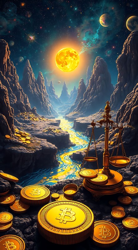 黄金与比特币的宇宙传奇