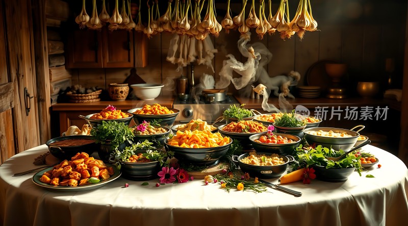 美味佳肴盛宴诱人美食大集合