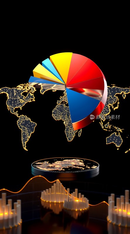 全球数据可视化分析图