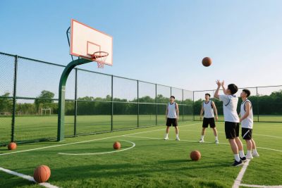 室外篮球运动场景 室外篮球运动场景