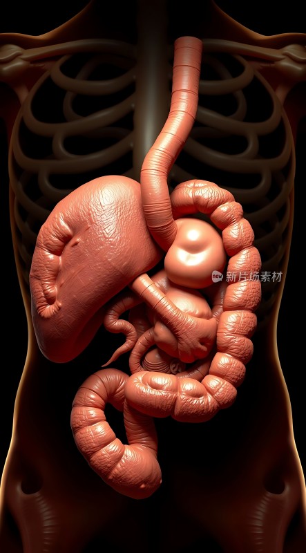 人体内部器官解剖图