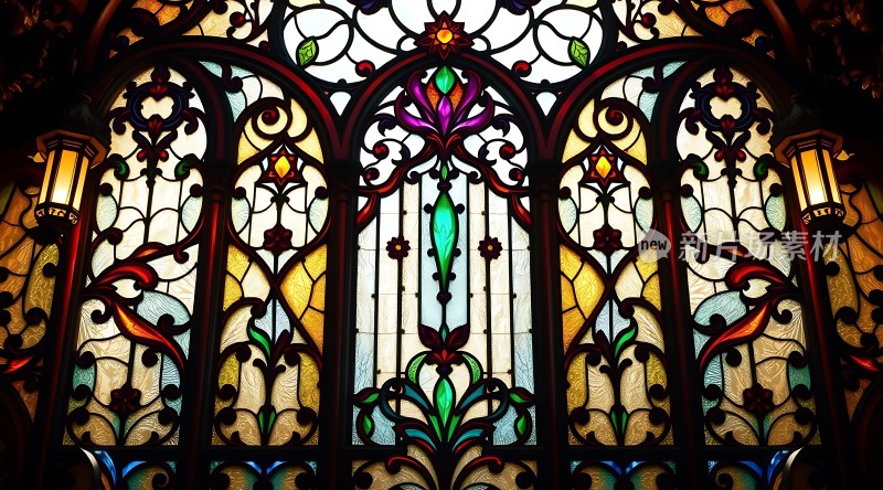 彩色玻璃窗艺术