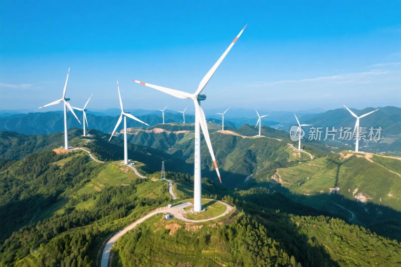 山地风电景观