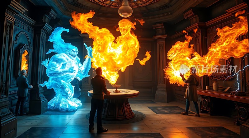 火焰与冰霜的对决