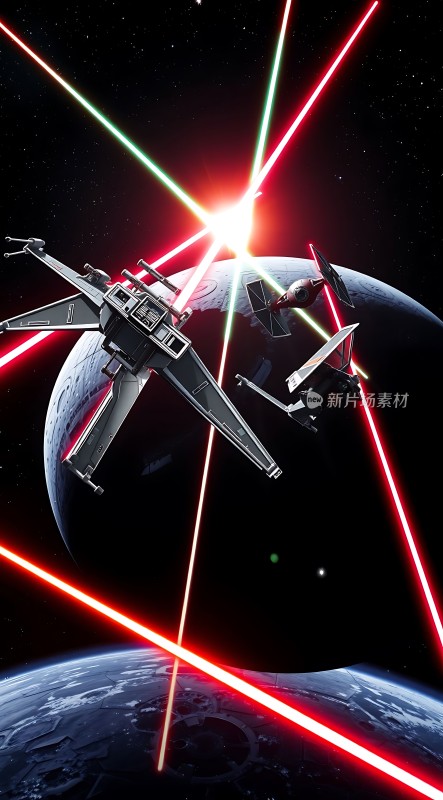 星际激战激光交火