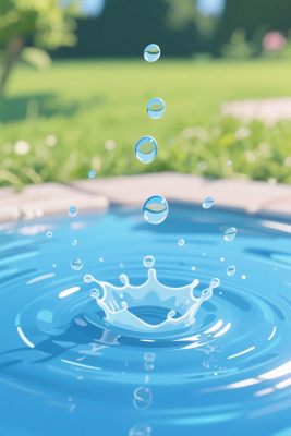 水滴落水溅起水花效果 水滴落水溅起水花效果