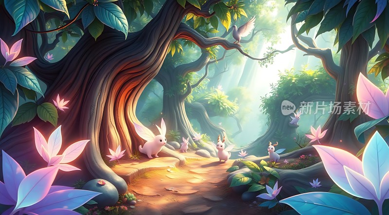 精灵森林秘境探险