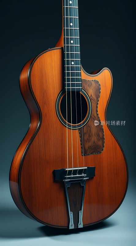 优雅木吉他细节精致音色动人