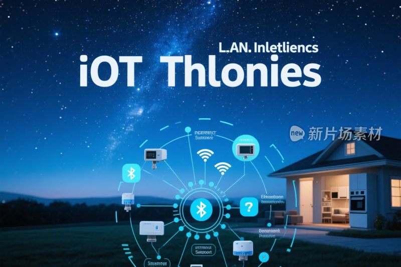物联网智能家居科技概念