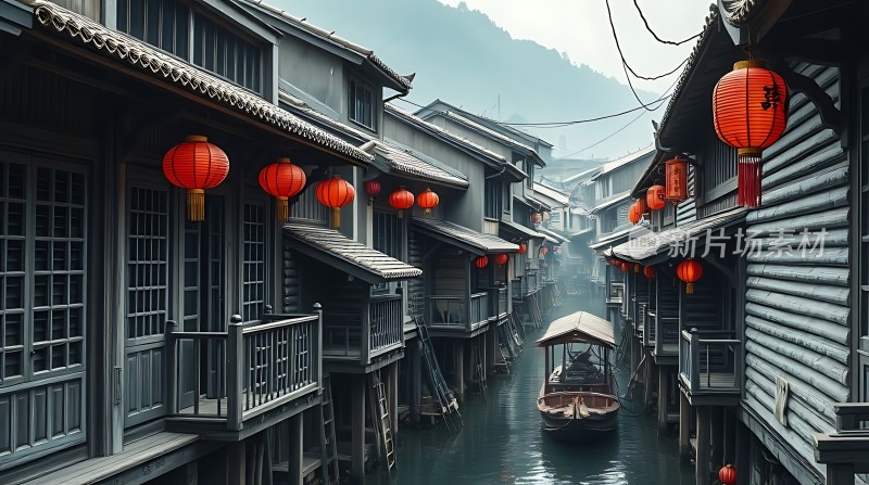 古色古香水乡风情