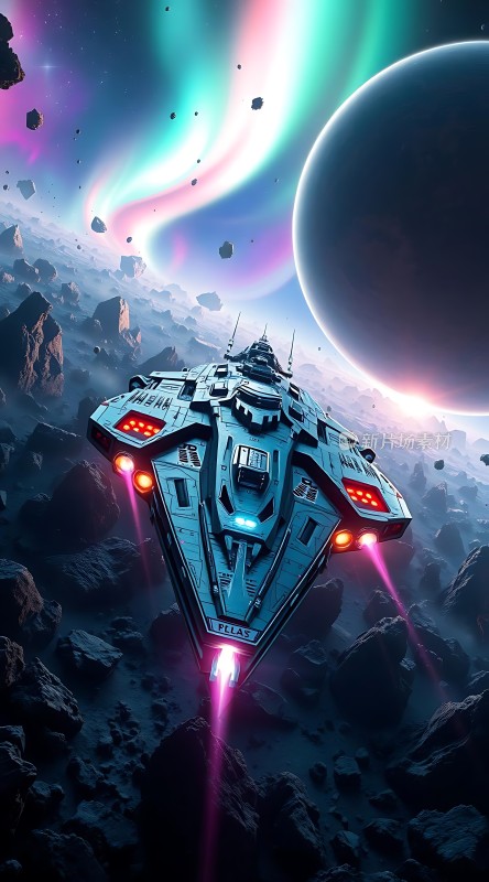 星际航行探索未知领域