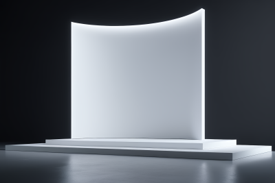 白色基座特写上面有灯高清图片 白色基座特写上面有灯高清图片