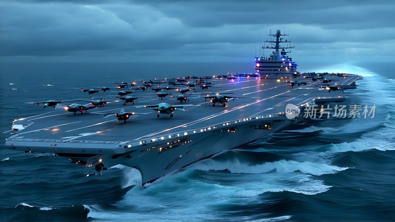 “航母编队海天雄风”