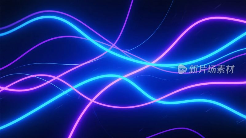 炫彩霓虹光线背景图