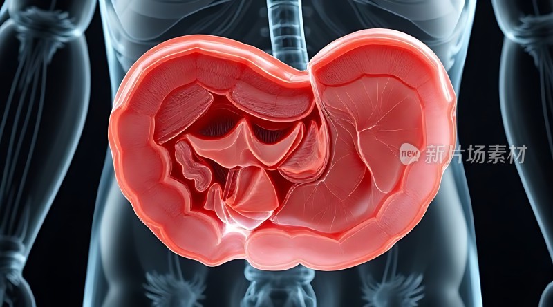 人体内部器官解剖图