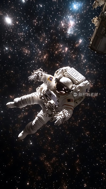 宇航员太空漫步