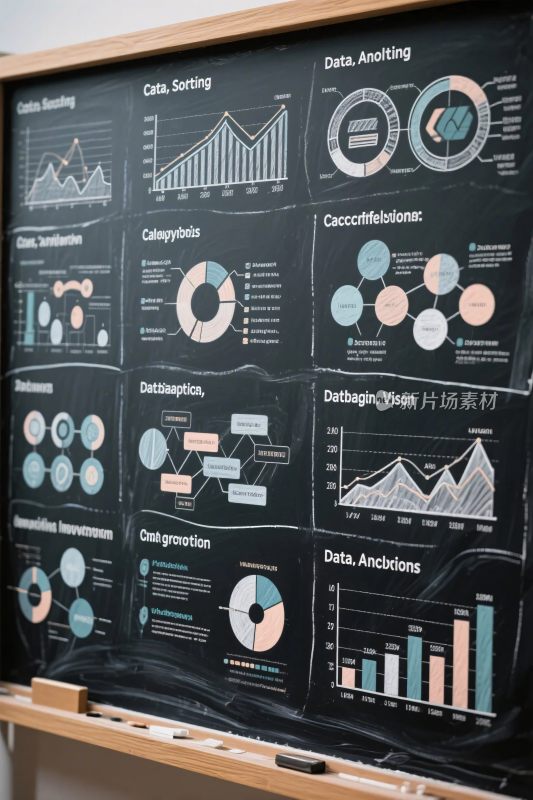数据可视化图表展示画面