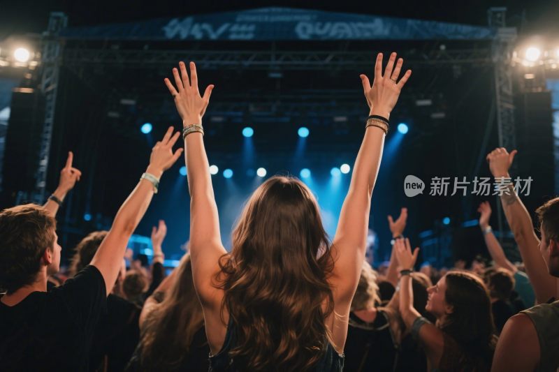 演唱会现场观众互动