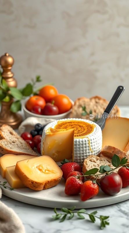 奶酪水果拼盘
