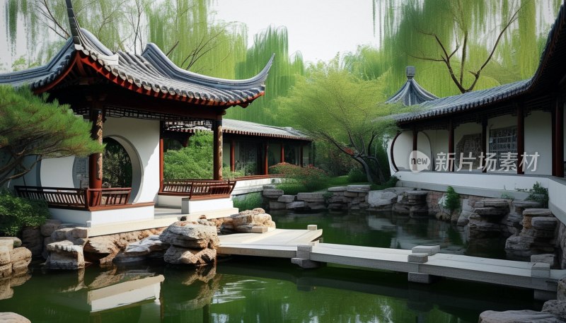 潍坊归真园景致