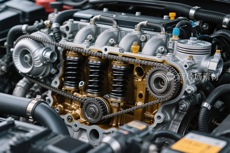 汽车发动机内部结构